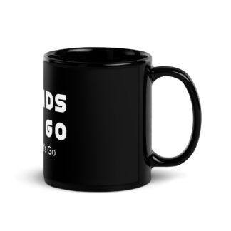 Black Glossy Mug - Legends Let's Go