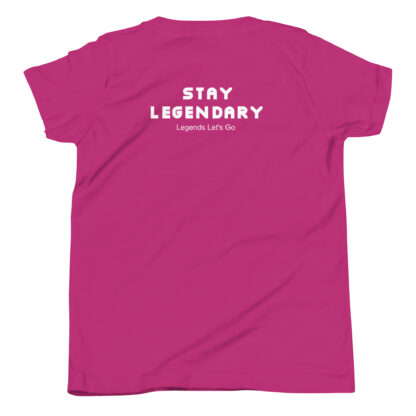 Short Sleeve T-Shirt Stay Legendary - white text - Image 6