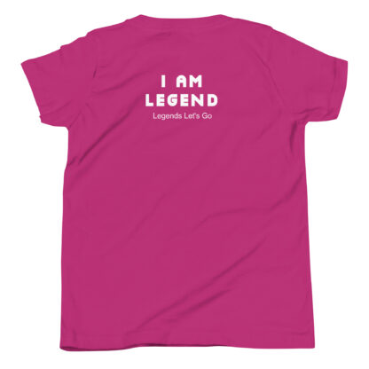 Short Sleeve T-Shirt I am Legend - white text - Image 6