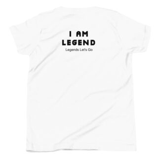 Short Sleeve T-Shirt I am Legend - black text